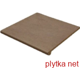 Плитка Клинкер PELD FIOR MEDITERRANEO HABANA східці, 330х330 коричневый 330x330x8 структурированная